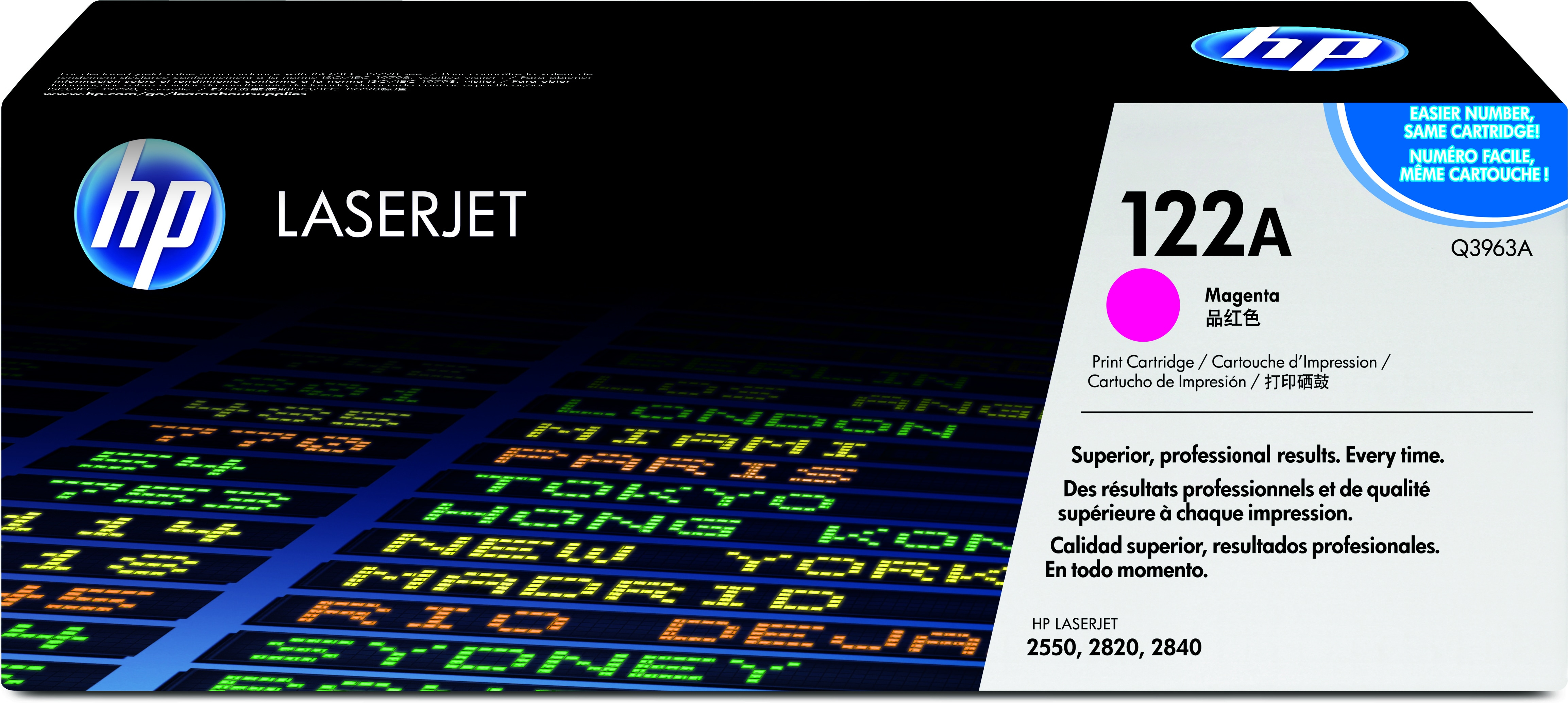 HP Toner 122A magenta | q3963a |