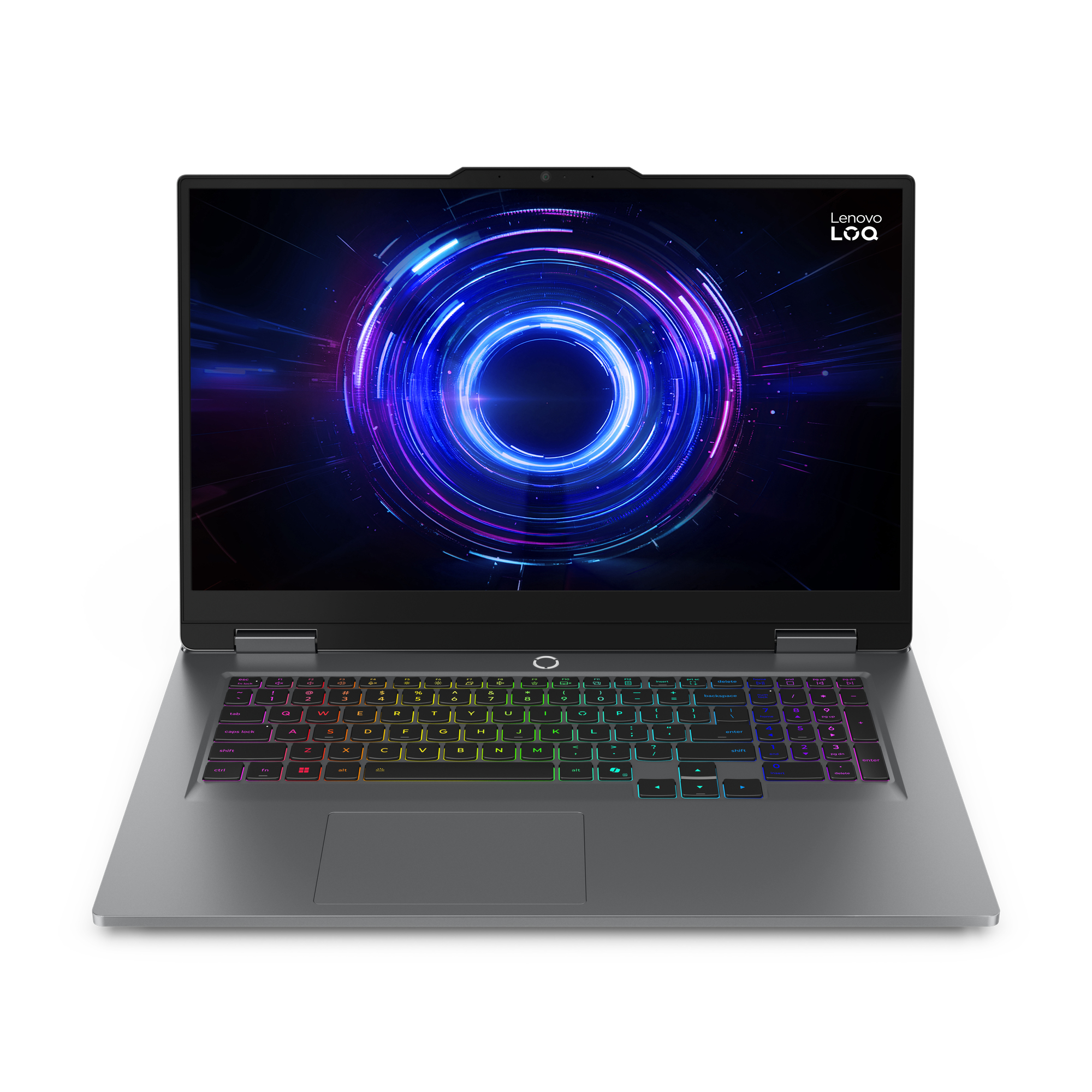 Lenovo LOQ 17IRX10 Intel® Core™ i7 i7-14700HX Laptop 43,9 cm (17.3") Full HD 16 GB DDR5-SDRAM 512 GB SSD NVIDIA GeForce RTX 5070 Wi-Fi 6 (802.11ax) Grau Deutsch