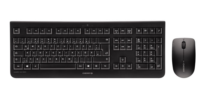 Cherry DW 3000 | jd-0710fr-2 | Tastatur-und-Maus-Set - kabellos