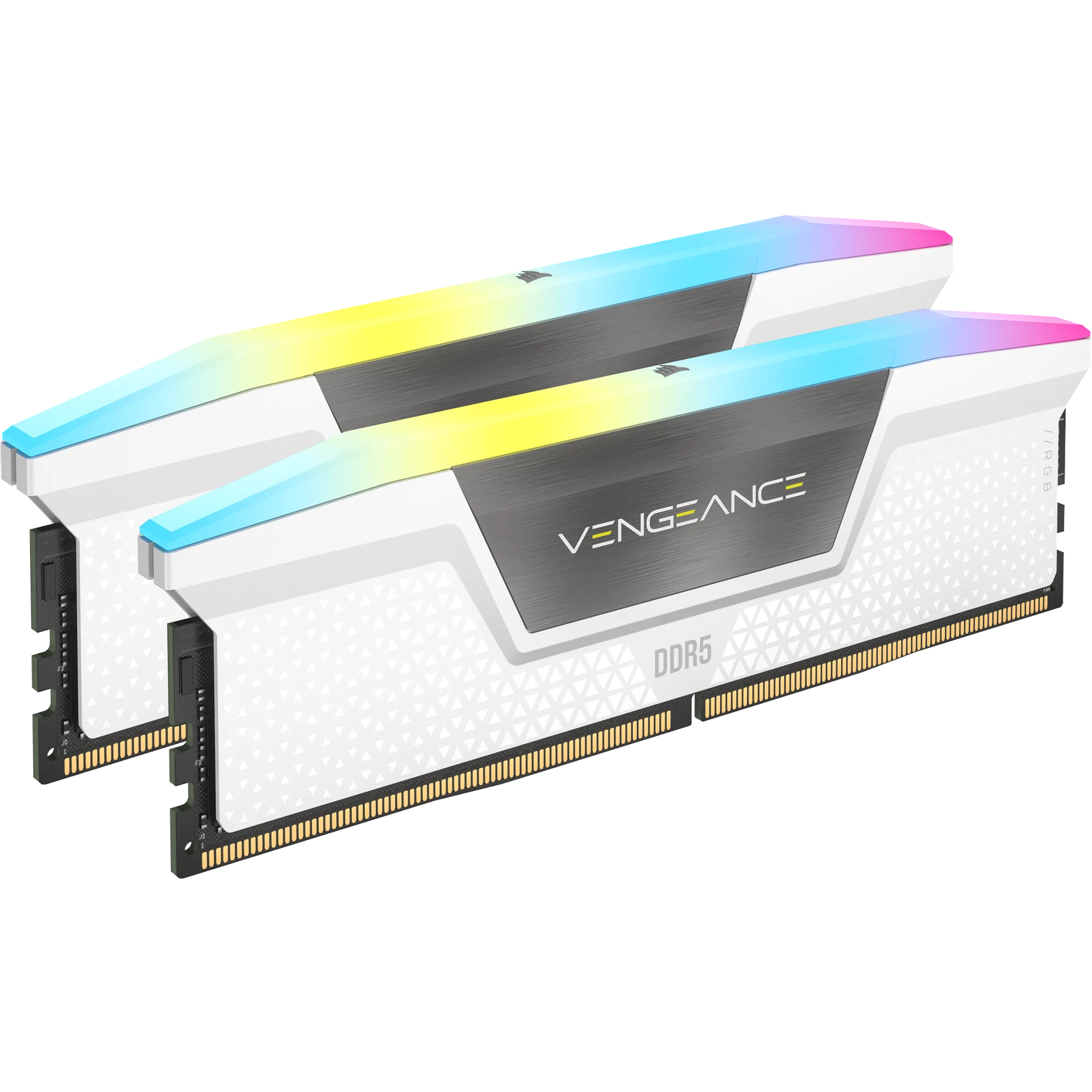 Corsair Vengeance UDIMM 32GB Kit (CMH32GX5M2B6000C30W) | cmh32gx5m2b6000c30w | RGB - weiß