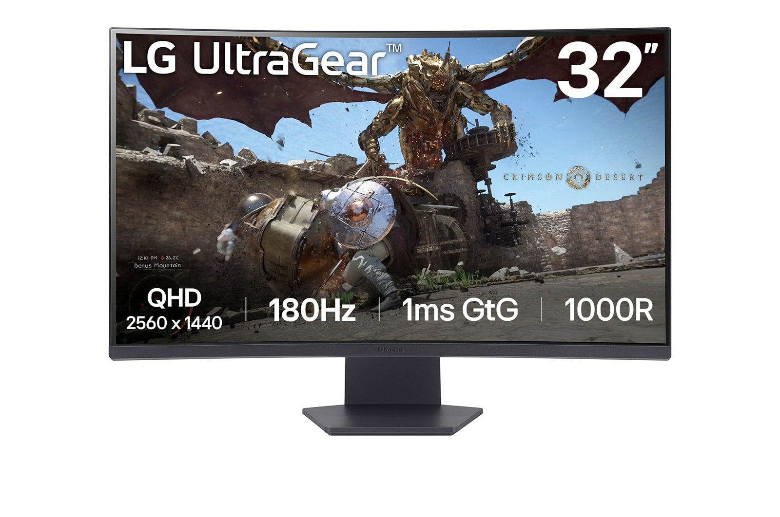 LG UltraGear 32GS60QC-B | 32gs60qc-b.aeuq | LED-Monitor - Gaming