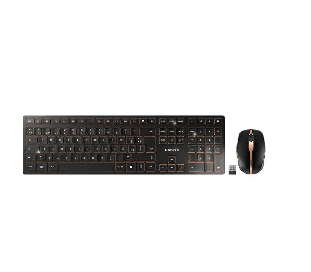 Cherry DW 9100 SLIM | jd-9100es-2 | Kabellos - RF Wireless + Bluetooth