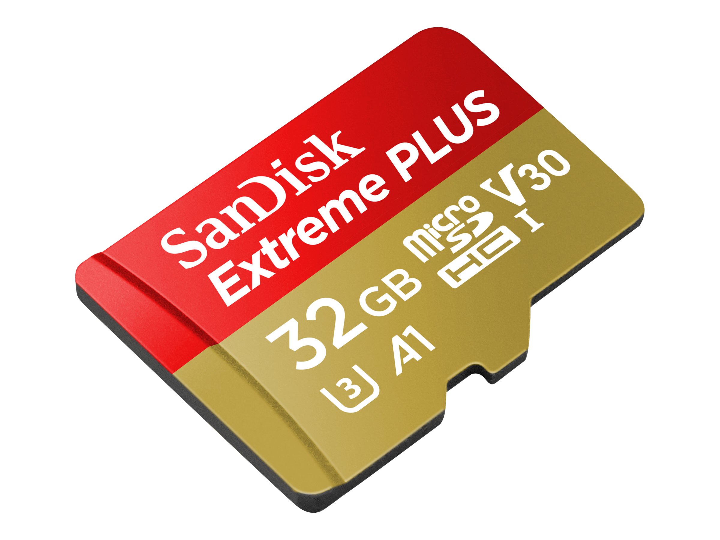 SanDisk Extreme PLUS | sdsqxbg-032g-gn6ma | Flash-Speicherkarte (microSDHC/SD-Adapter inbegriffen)