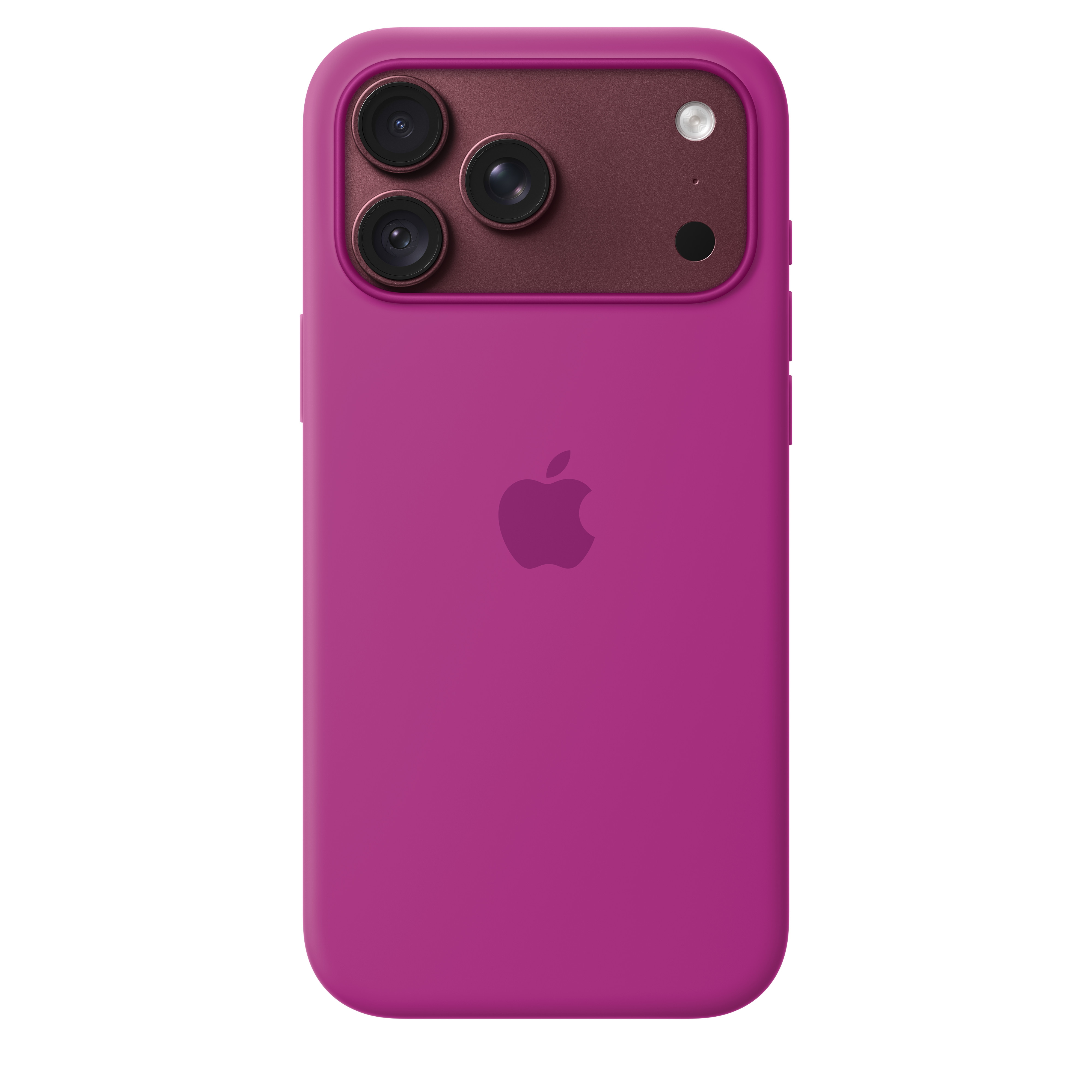 Apple iPhone 18 Pro Max Silicone Case with MagSafe Magenta | mk904zm/a |