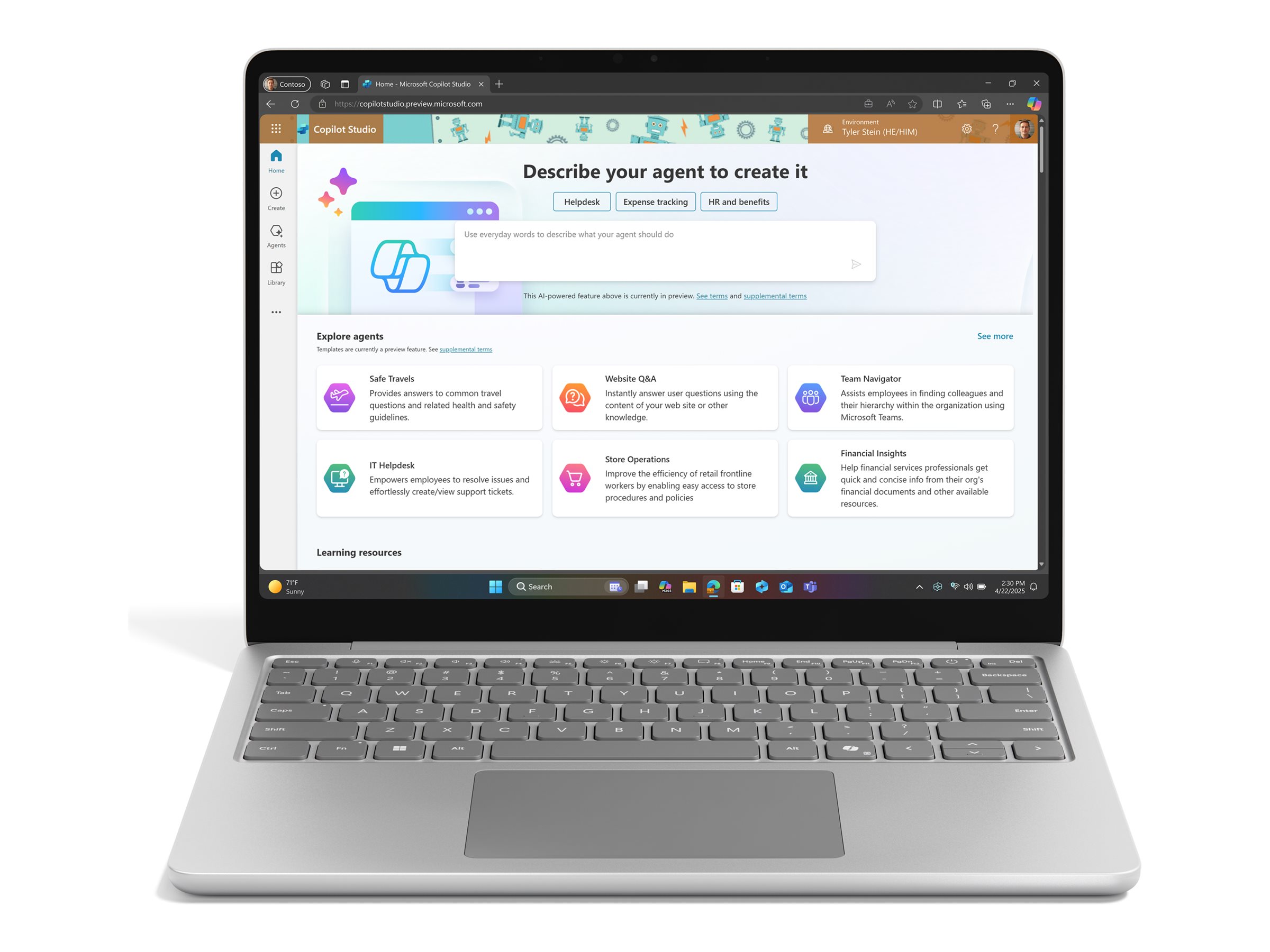 Microsoft Surface Laptop 13" for Business - EP2-31270 13" PixelSense Touchscreen, Snapdragon® X Plus X1P-42-100, 16GB RAM, 512GB SSD, Windows 11 Pro,
