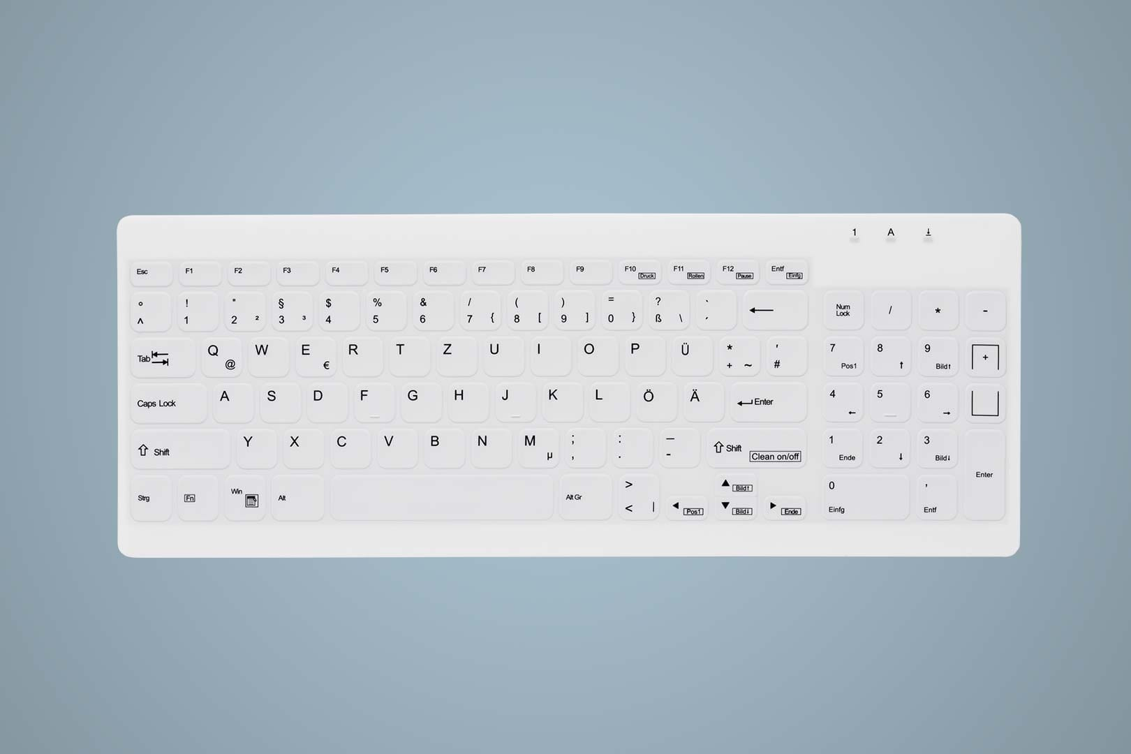 Cherry Active Key AK-C7012 | ak-c7012f-uvs-w/fr | Tastatur - komplett versiegelt