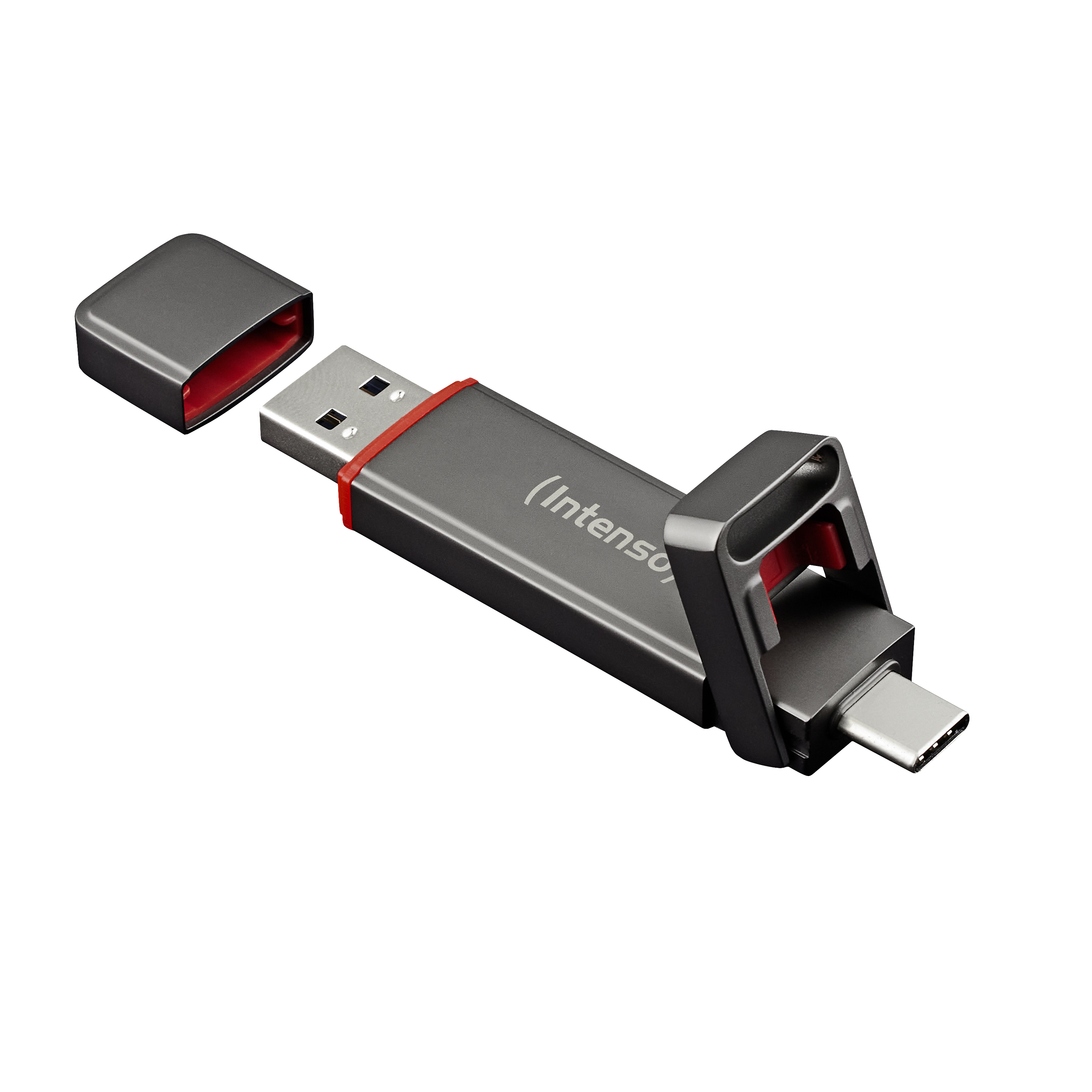 Intenso 3850450, 500 GB, USB Type-A / USB Type-C, 3.2 Gen 1 (3.1 Gen 1), 500 MB/s, Anthrazit Image