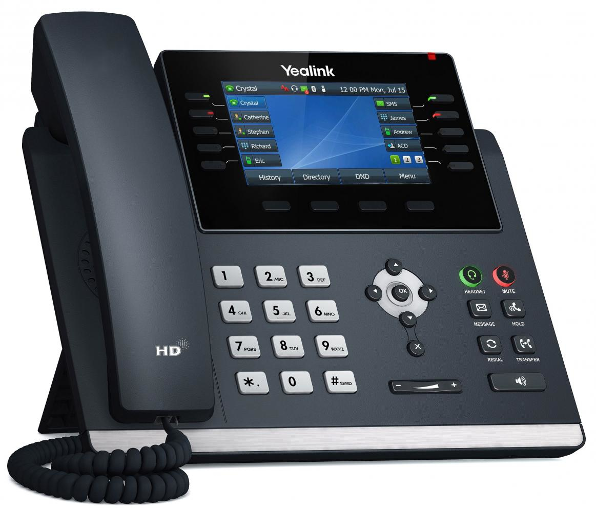 Yealink SIP-T46U | 1301203 | IP-Telefon - Grau