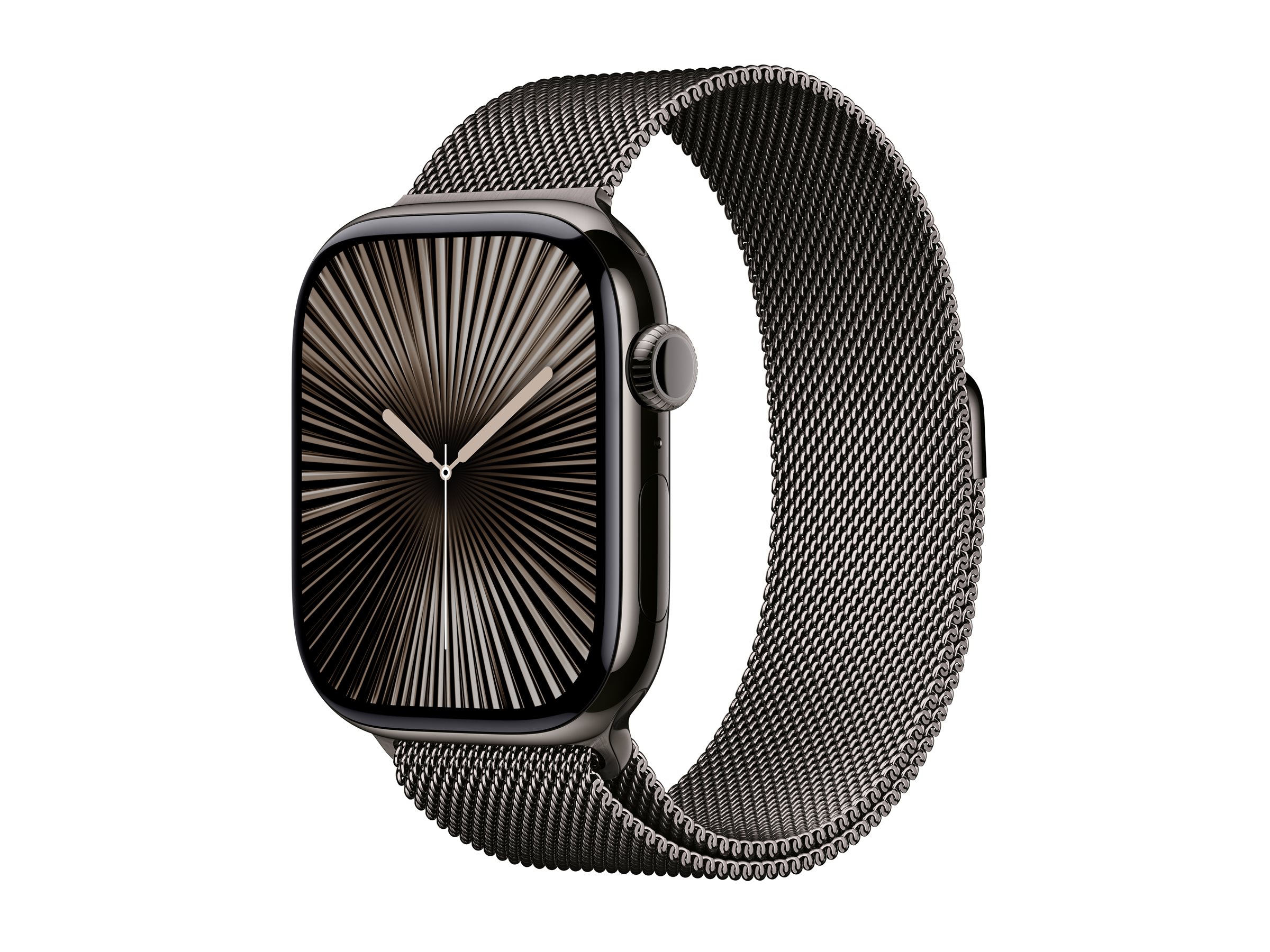Apple Watch Series 10 (GPS + Cellular) 46mm Titan Schiefer mit Milanaise-Armband S/M Schiefer | mc7r4qf/a |