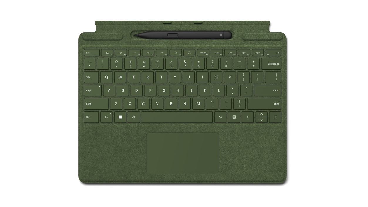 MICROSOFT Surface Type Cover incl. Charging & Pen - forest