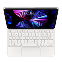 Image of Apple Magic Keyboard iPad Air (5 Generation) 11" iPad Pro (3 Gen) weiß deutsch