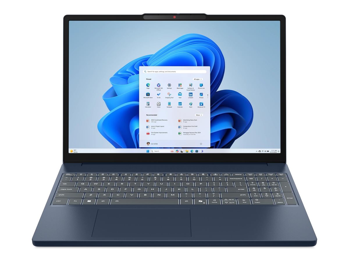 Lenovo IdeaPad Slim 3 15ARP10 83K7 | 83k700uvge | 180°-Scharnierdesign - AMD Ryzen 5 150 / 3.3 GHz