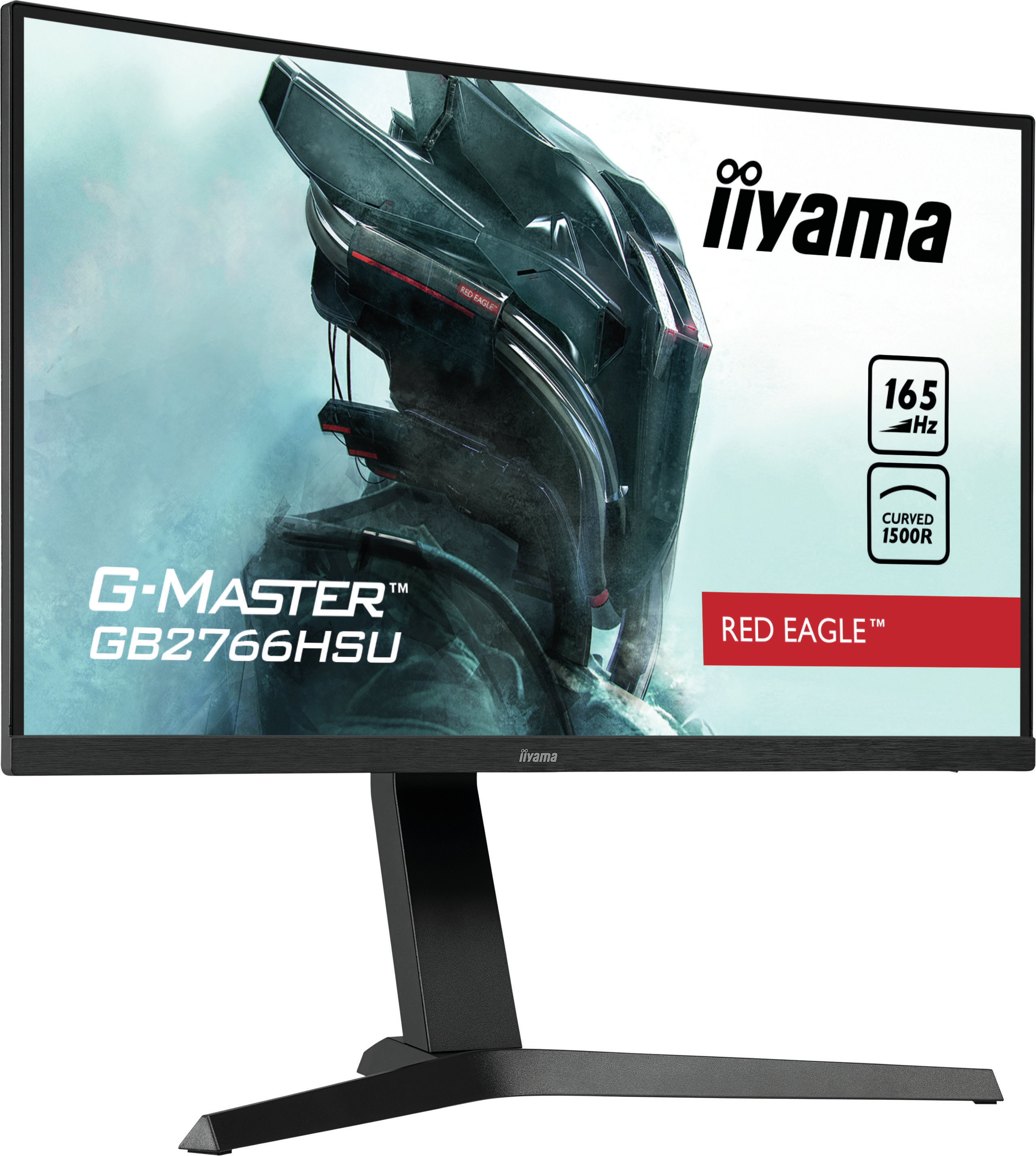 iiyama G-Master GB2766HSU-B1 Red Eagle Curved-Monitor 68.5cm (27") Full HD | gb2766hsu-b1 | VA - 1ms