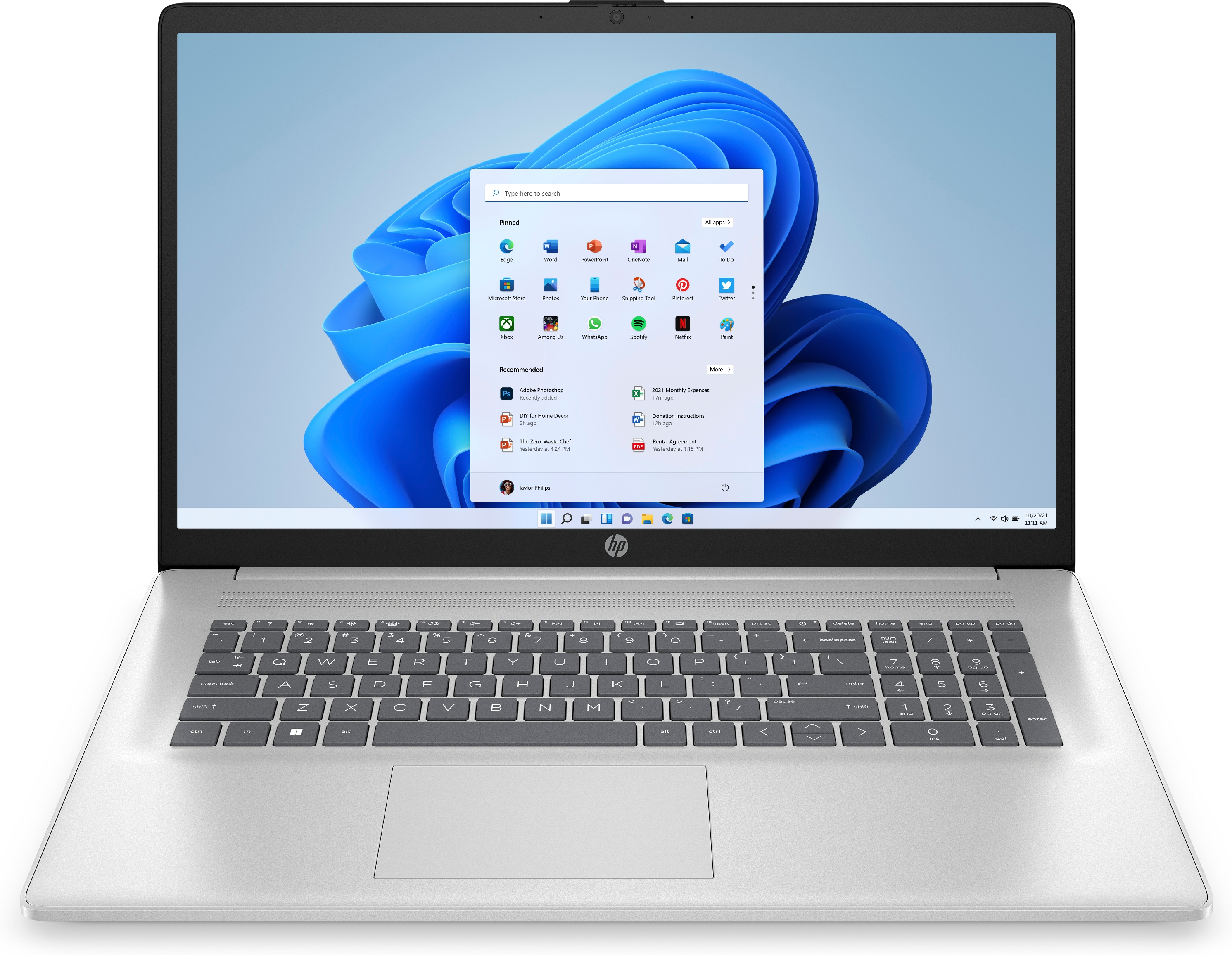 HP 17-cn4055ng 17.3" FHD | a33thea#abd | Core 5 120U - 16GB RAM