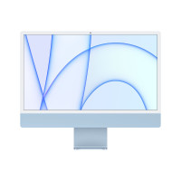 Image of Apple iMac 24" blau, M1 - 8 Core CPU / 7 Core GPU, 8GB RAM, 256GB SSD