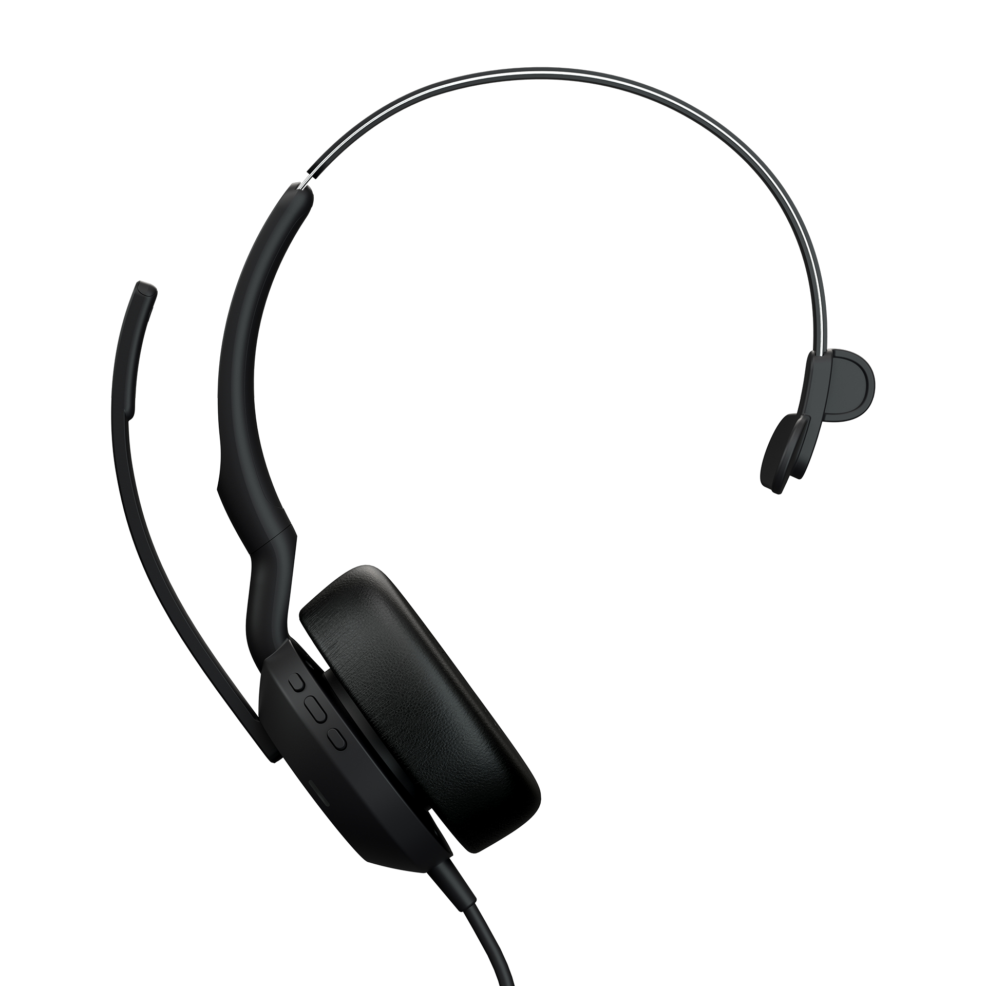 Jabra Evolve2 50 MS Mono | 25089-899-999 | Headset - On-Ear