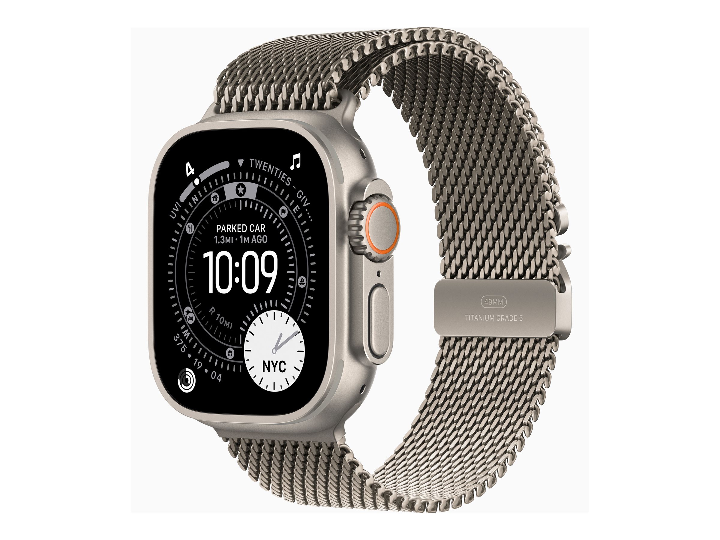 Apple Watch Ultra 3 natur mit Milainaise-Armband Small natur | meww4qf/a |