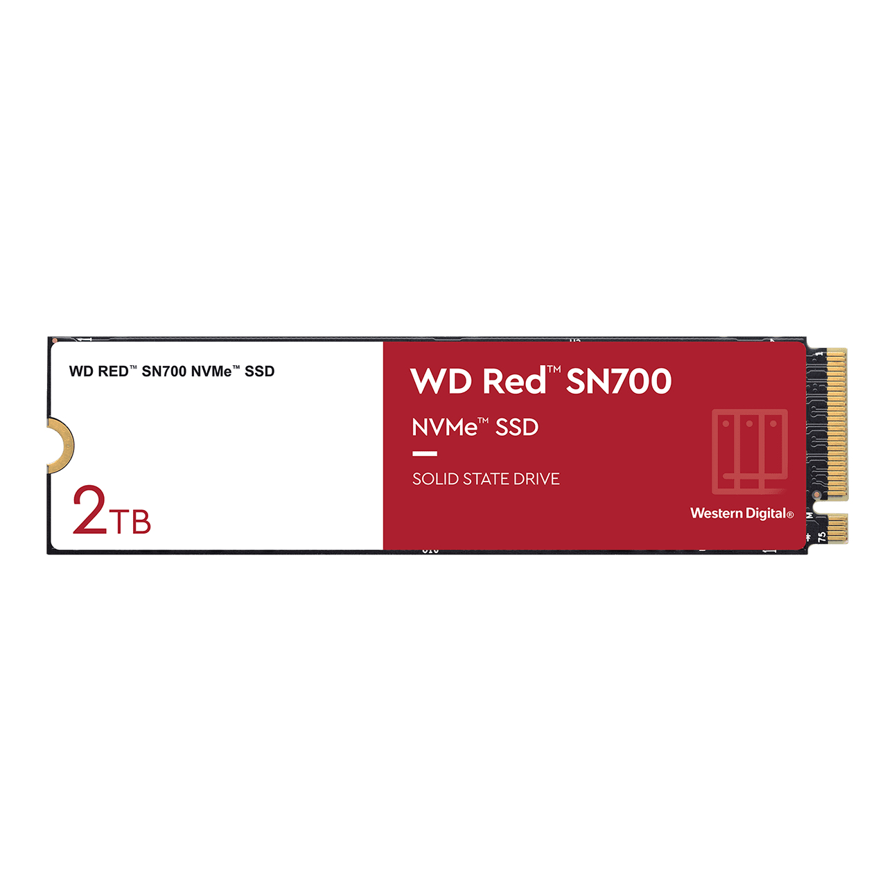 WD Red SN700 SSD 2TB M.2 2280 PCIe Gen3 NVMe Internes Solid-State-Module