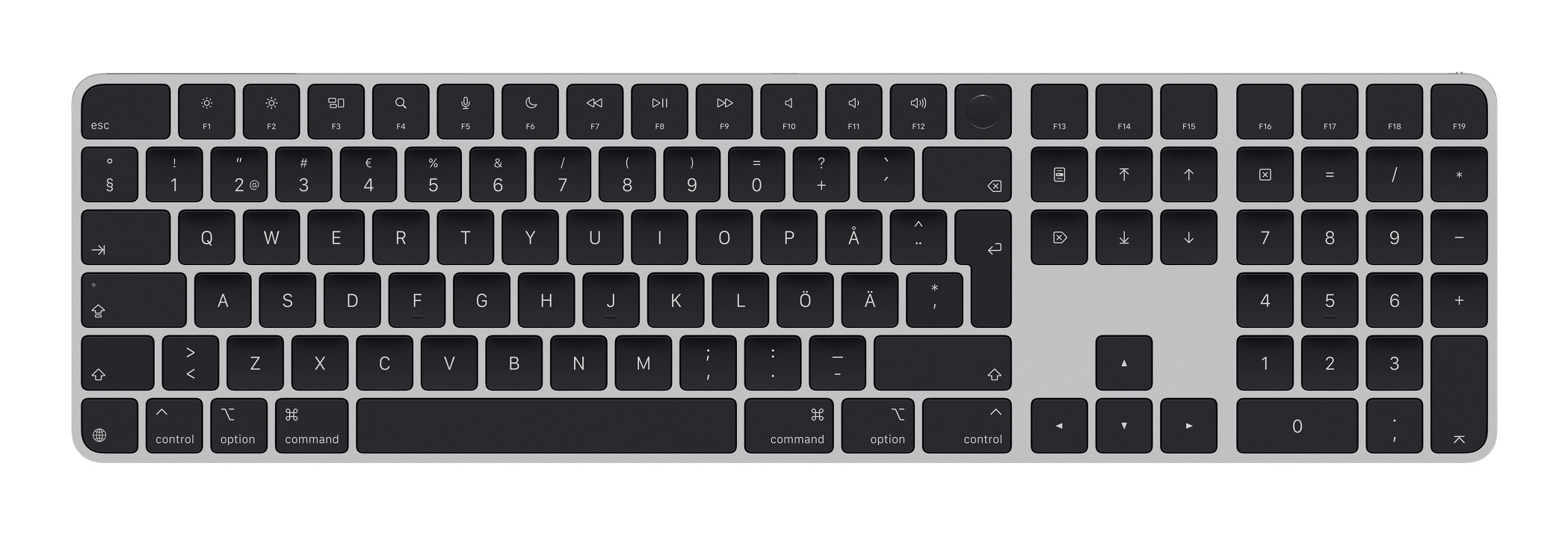 Apple Magic Keyboard with Touch ID and Numeric | mxk83s/a |
