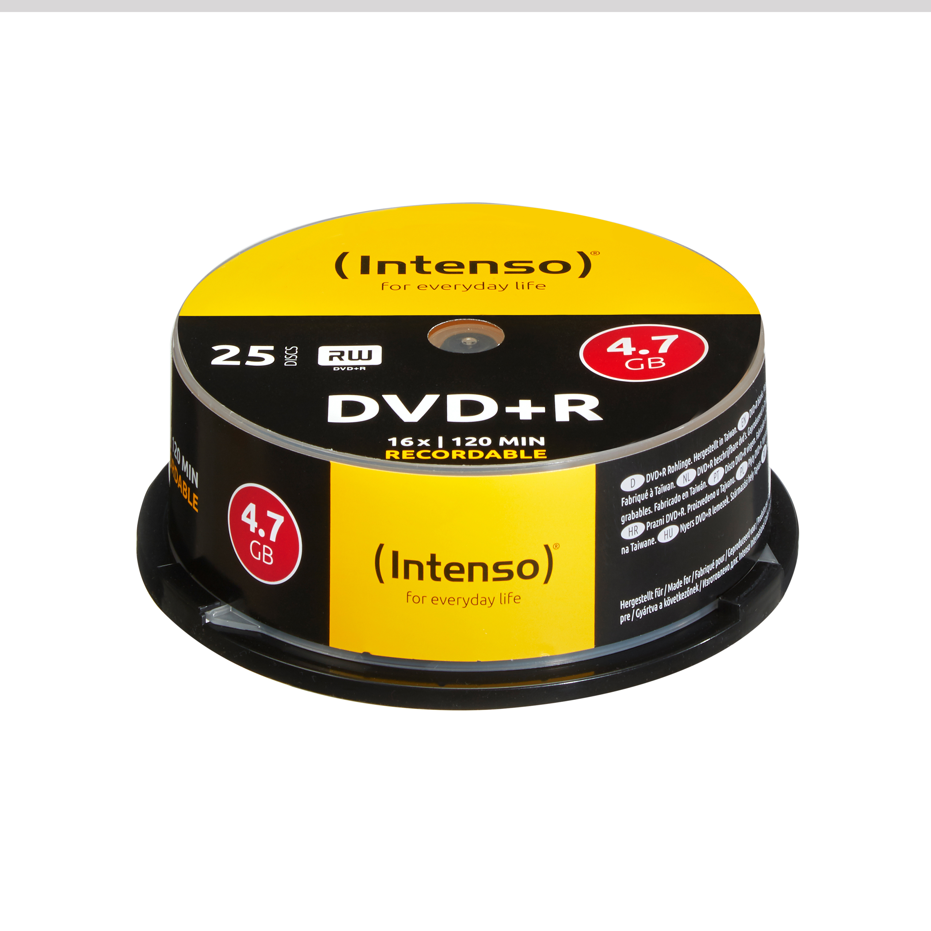 Intenso 25 x DVD+R | 4111154 | 4.7 GB 16x - Spindel