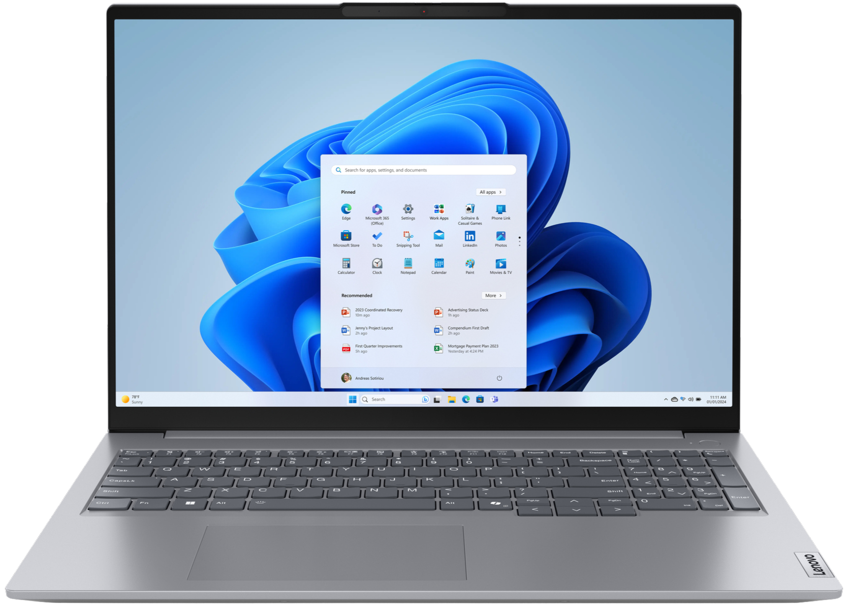Lenovo ThinkBook 16 G7 ARP | 21mw00ayge | 16" WUXGA - AMD Ryzen 5 7535HS