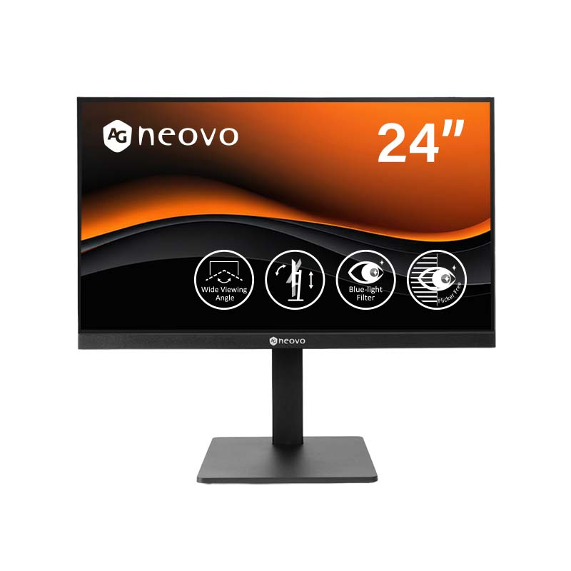 AG Neovo Office Monitor 24""? LH-2404? FHD?? Ergonomisch - Flachbildschirm (TFT/LCD) - 60,5 cm Image