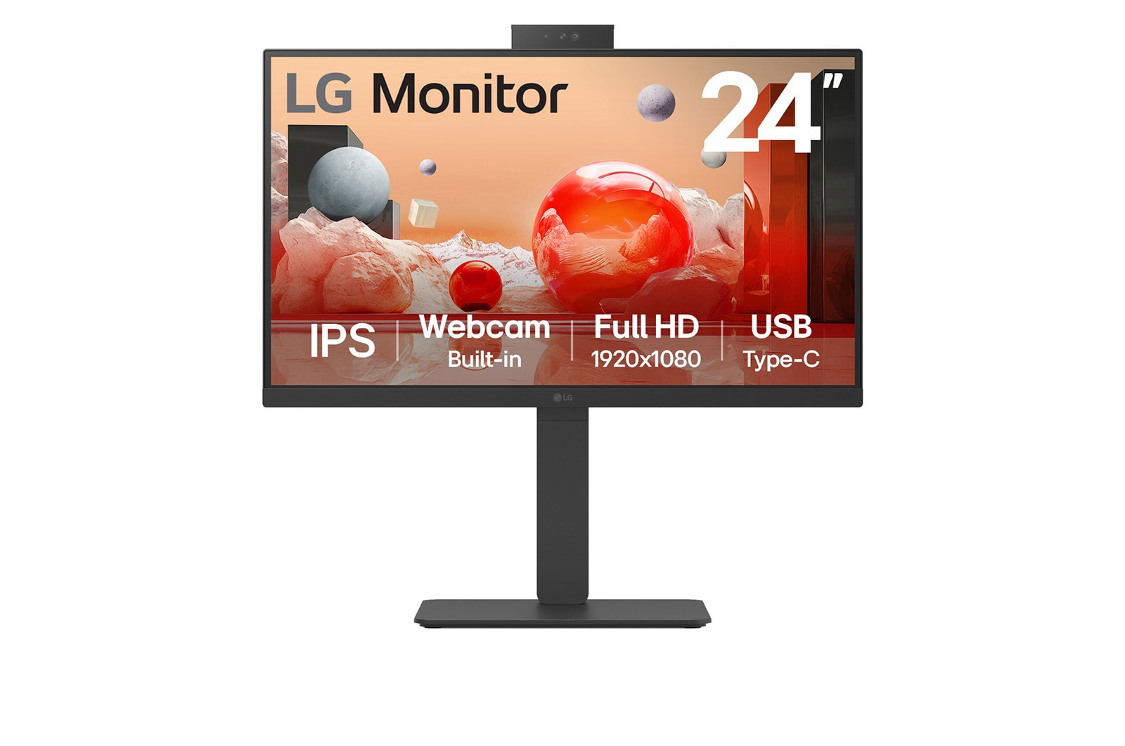 LG 24BA850-B Monitor 60,5 cm (23.8") Full HD | 24ba850-b.aeu | IPS - 5ms