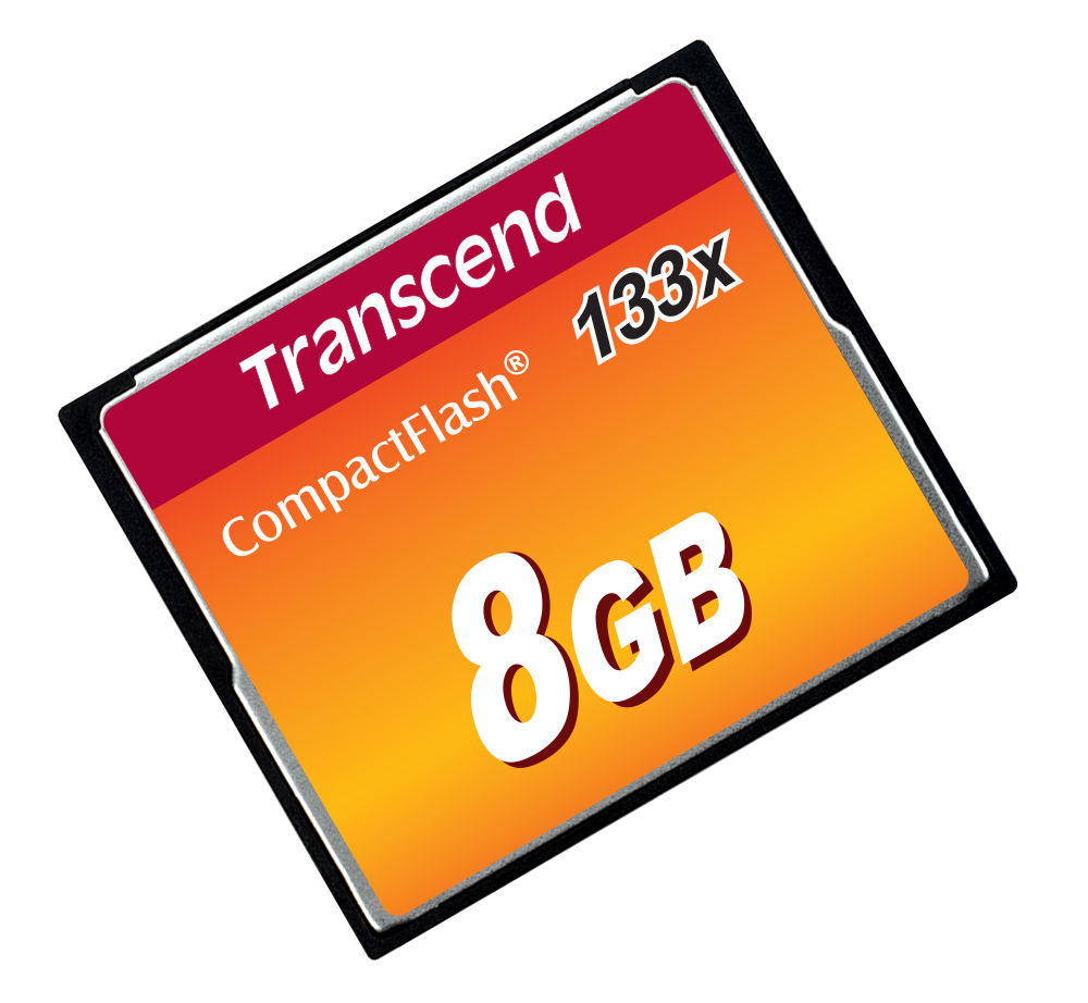 Transcend Flash-Speicherkarte | ts8gcf133 | 8 GB - 133x