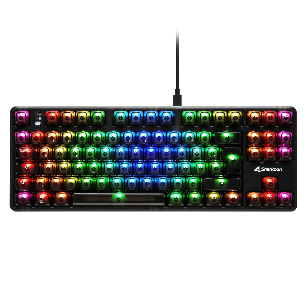 Sharkoon SGK70W | 4044951040124 | Tenkeyless (80 - 87 %)