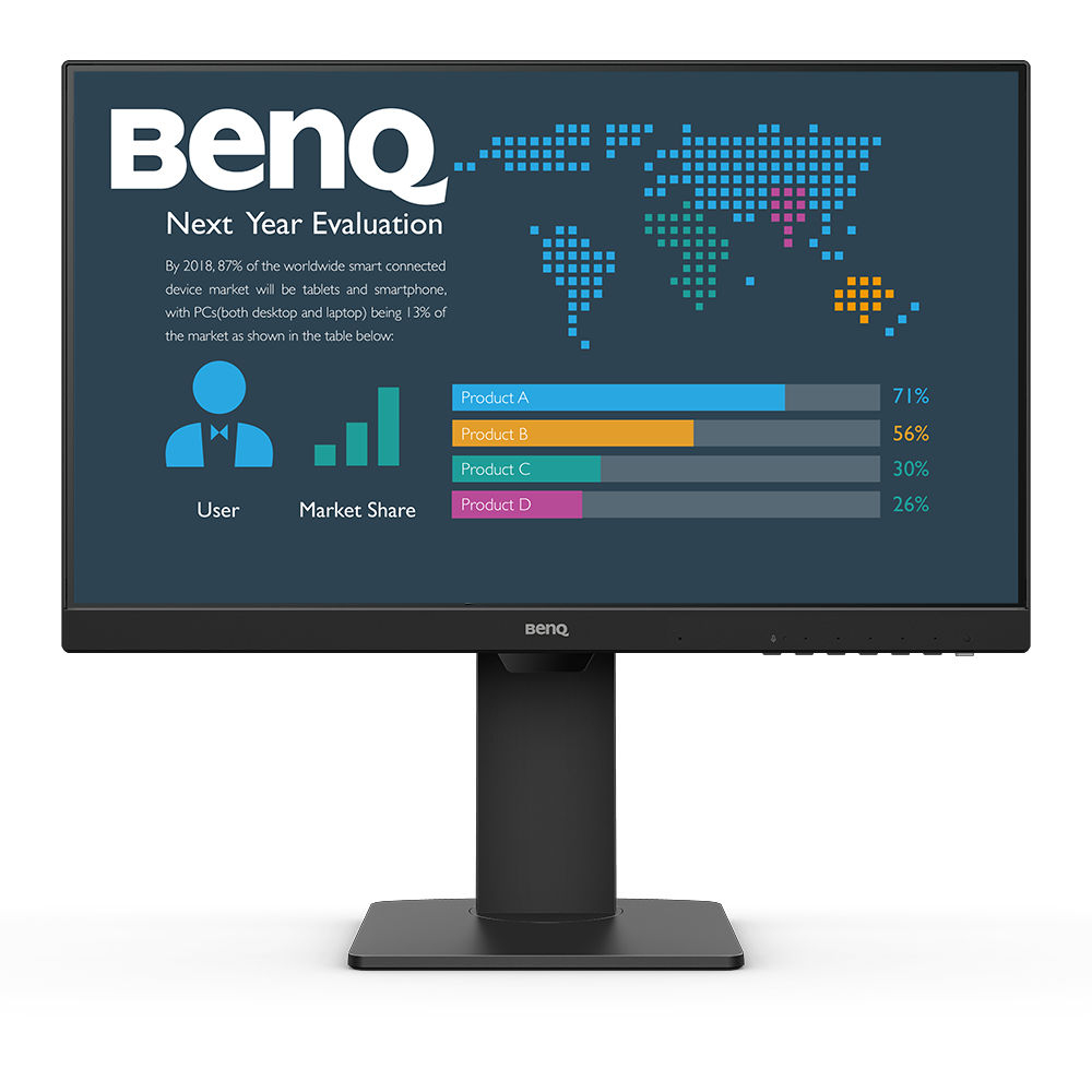 BenQ BL2486TC | 9h.lmmlb.qbe | LED-Monitor - 60.5 cm (23.8")