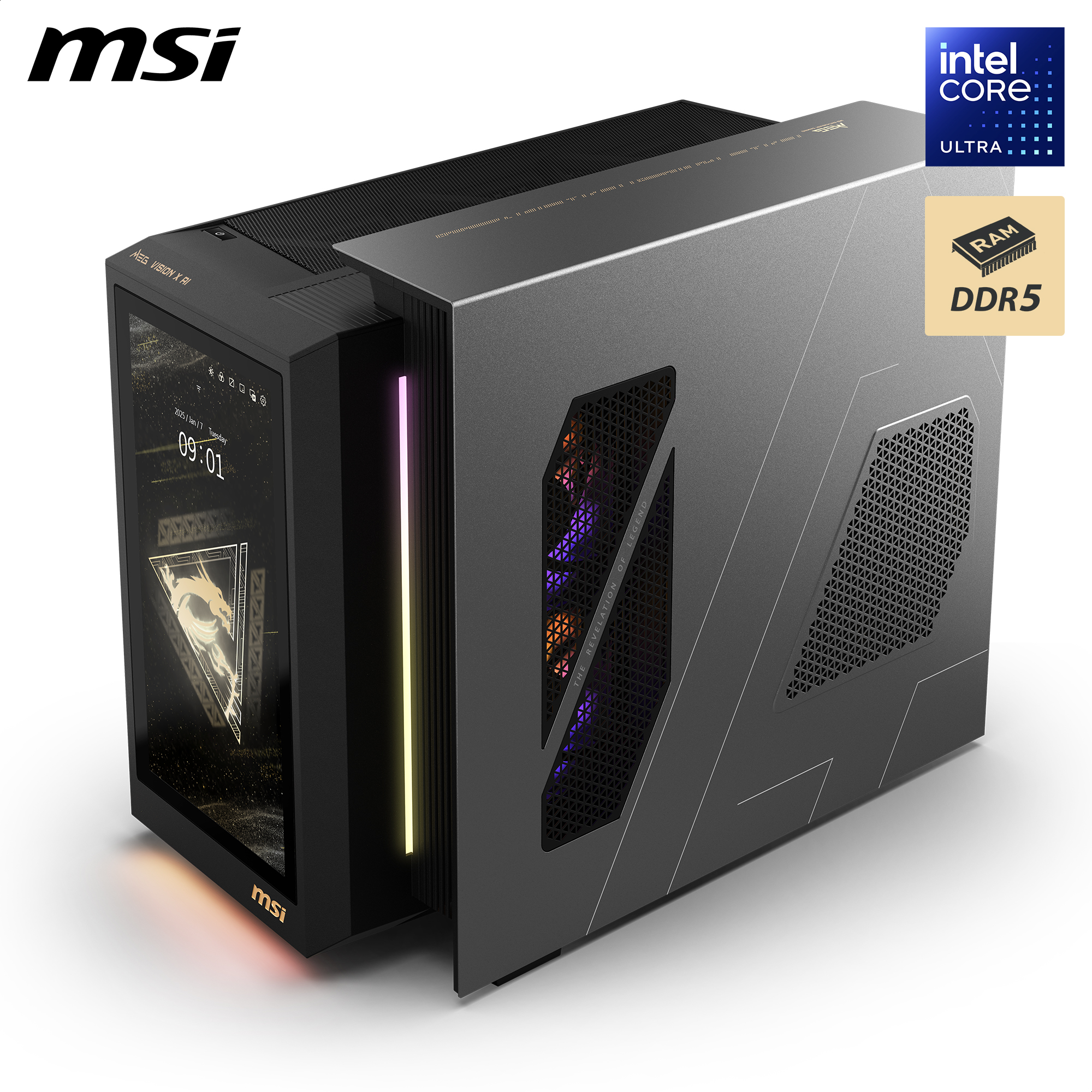 MSI MEG Vision X AI 2NVZ9-007AT Gaming PC | 00b92111-007 | Core Ultra 9 285K - 64GB