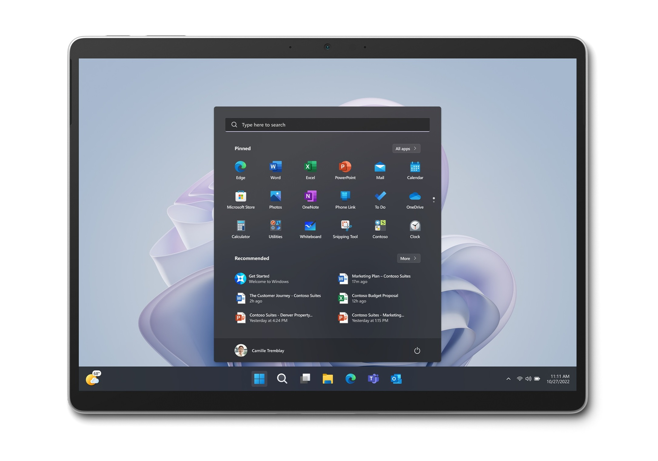 Microsoft Surface Pro 9 for Business Platinum, 13