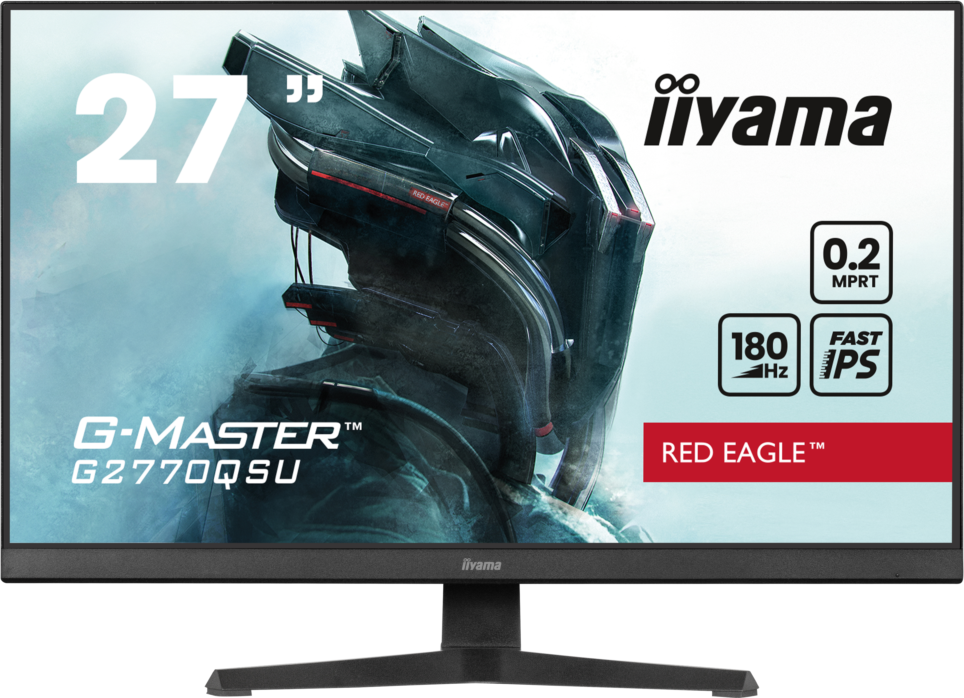 Iiyama G-MASTER Red Eagle G2770QSU-B6 | g2770qsu-b6 | LED-Monitor - Gaming