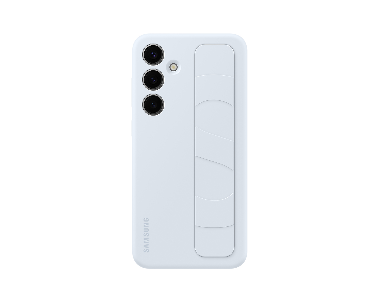 Samsung Standing Grip Case S24+ Light Blue+ Mobeen Glas | ef-gs926clegww |