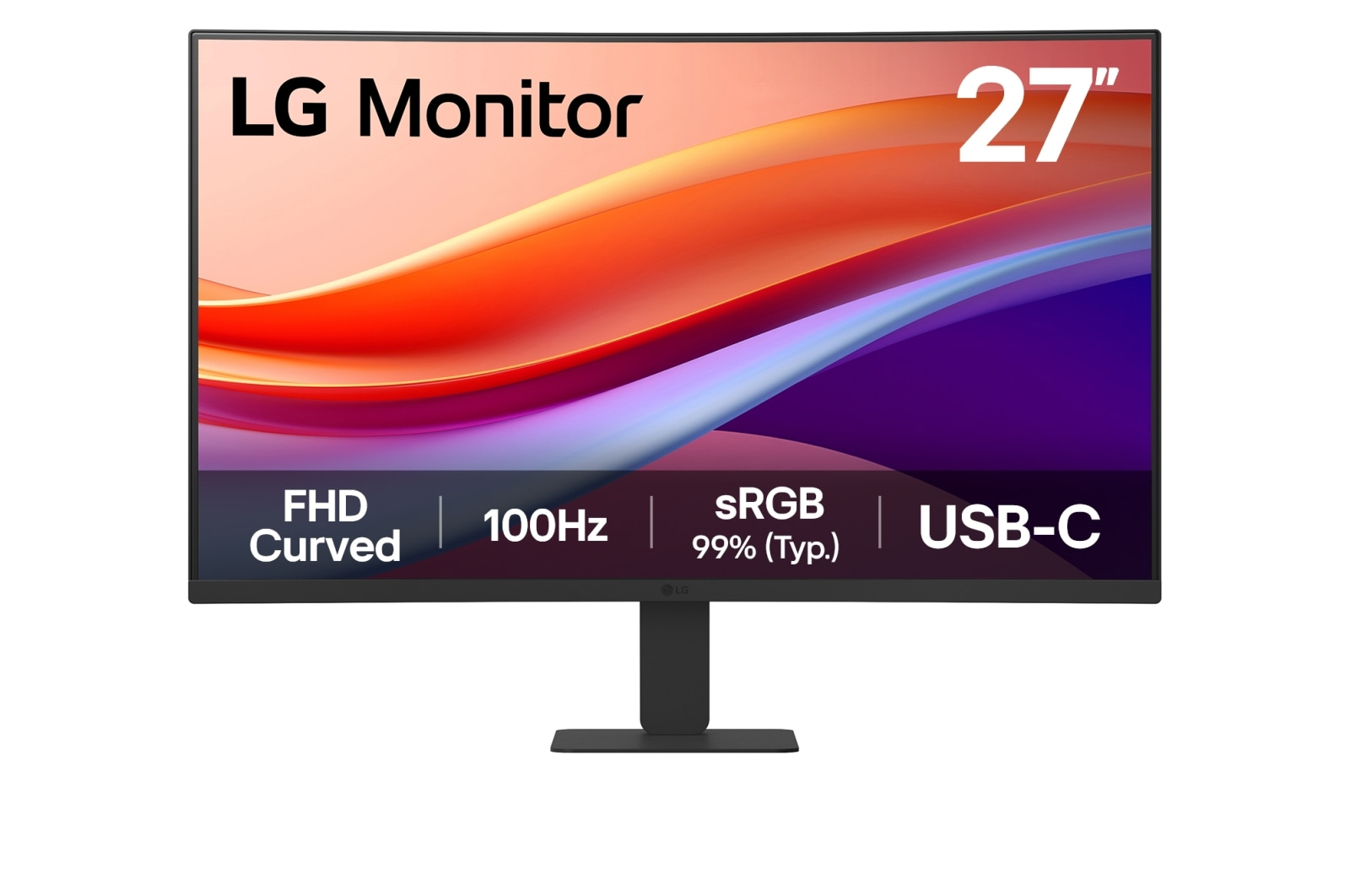 LG 27U421A-B | 27u421a-b.aeuq | LCD-Monitor - gebogen