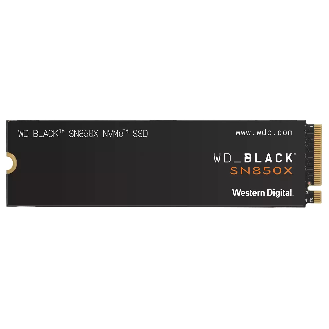 Western Digital WD_BLACK SN850X NVMe SSD 4TB, M.2 2280 / M-Key / PCIe 4.0 x4 Image