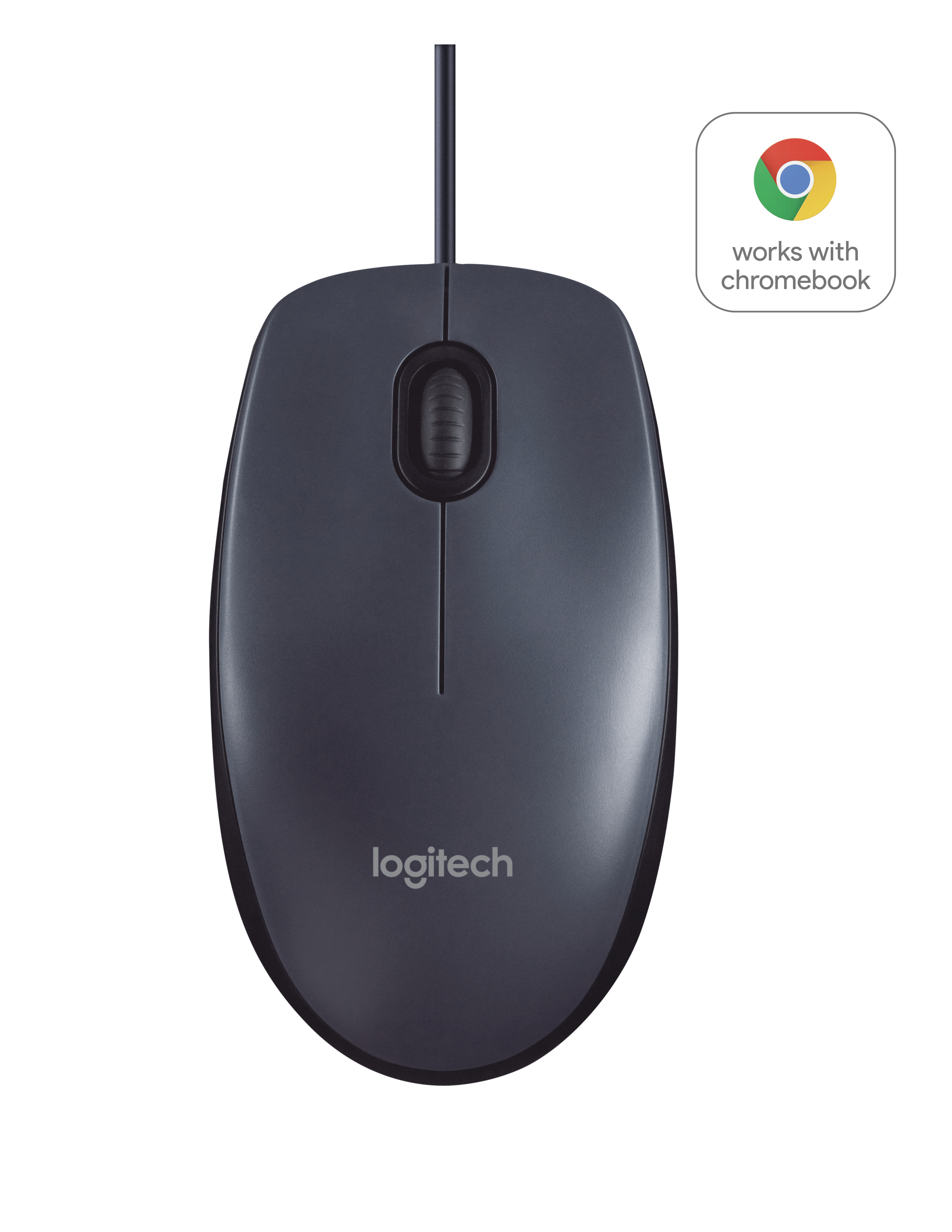 Logitech B100 Optical Maus Kabelgebunden schwarz Pack | 910-003357 | Maus - 800 dpi