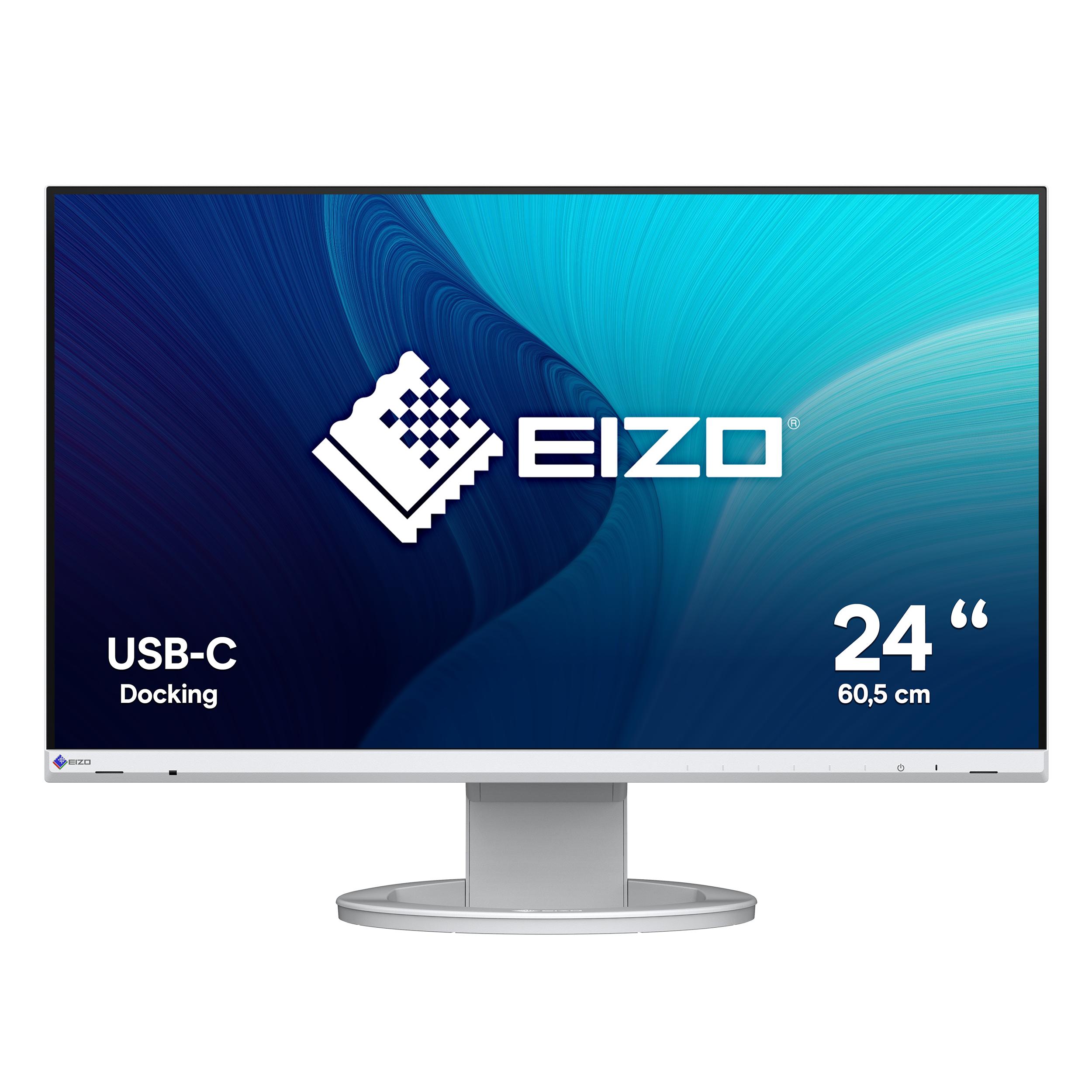 Eizo FlexScan EV2480-WT Monitor 60.5cm (23.8") Full HD | ev2480-wt | IPS - 5ms