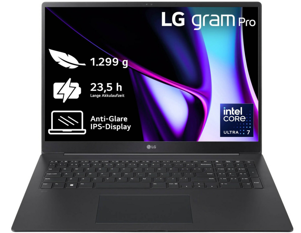 LG gram Pro 43,2cm (17\") Ultra 7-155H 16GB 1TB W11