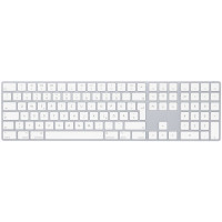 Image of Apple Magic Keyboard mit Touch ID und Ziffernblock für Mac mit Apple Chip, weiß/silber, DE