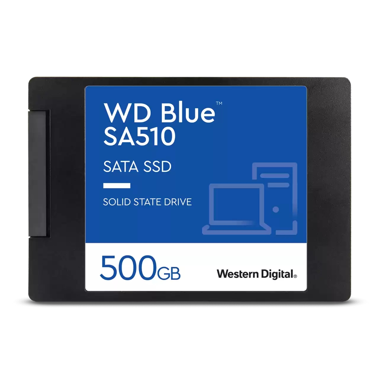 WD Blue SA510 SSD 500GB 2.5 Zoll SATA - interne Solid-State-Drive