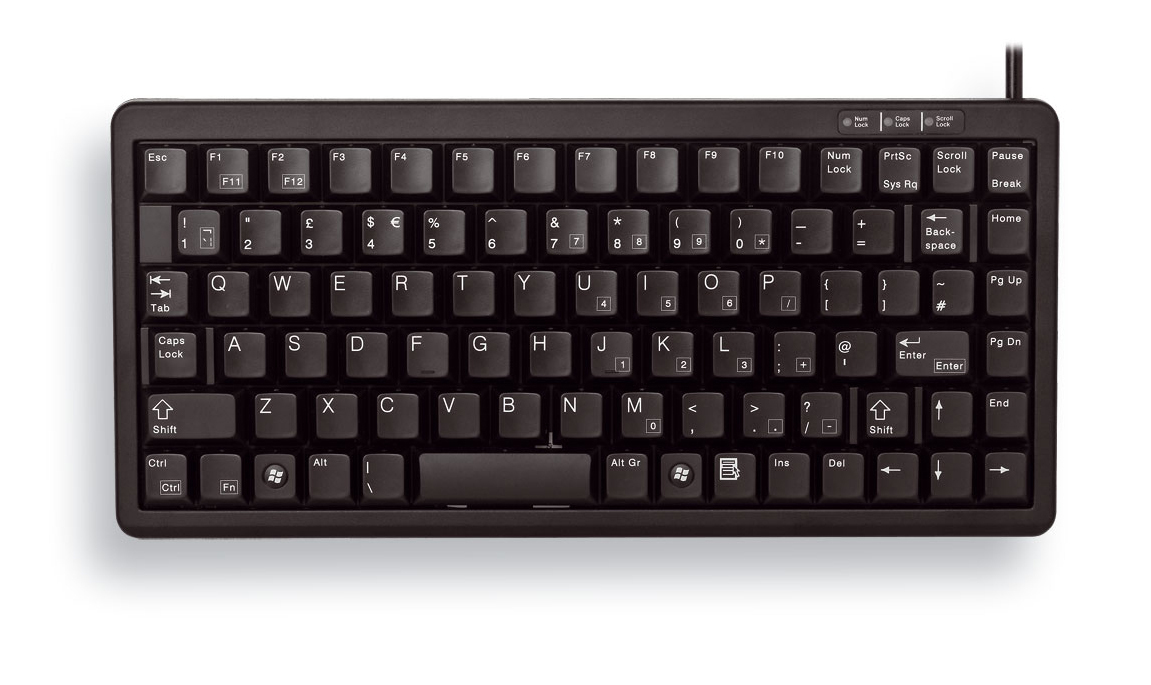 Cherry Compact-Keyboard G84-4100 | g84-4100lcagb-2 | Tastatur