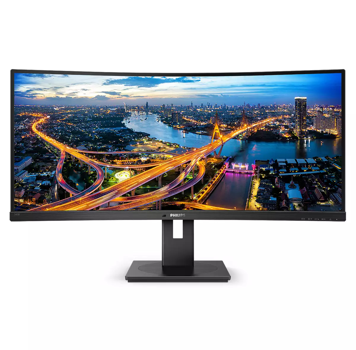 Philips B-line 345B1C Curved-Monitor 86.4cm (34") UWQHD | 345b1c/00 | VA - 5ms