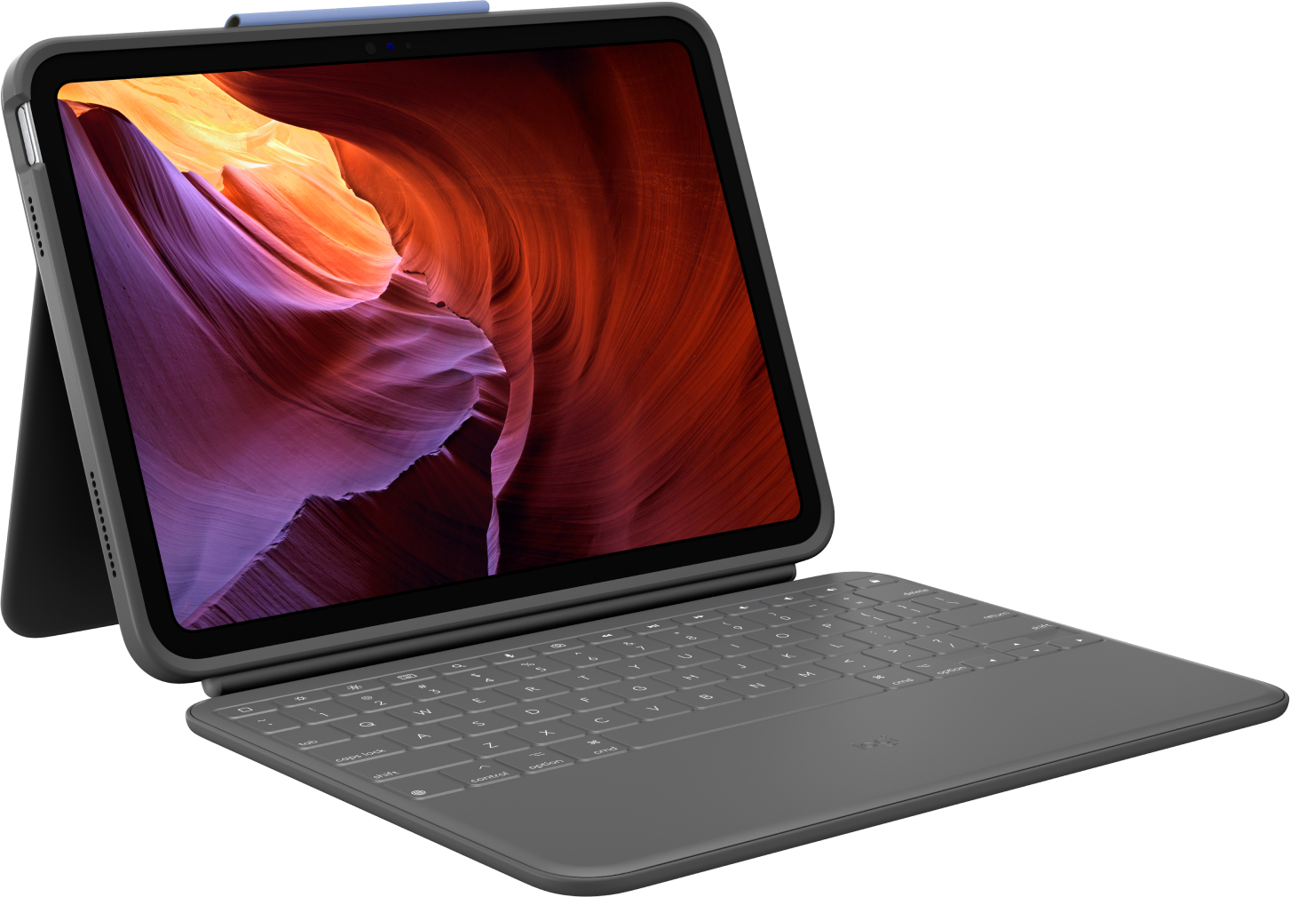 Logitech Rugged Folio | 920-011205 | Tastatur und Foliohülle - Apple Smart connector