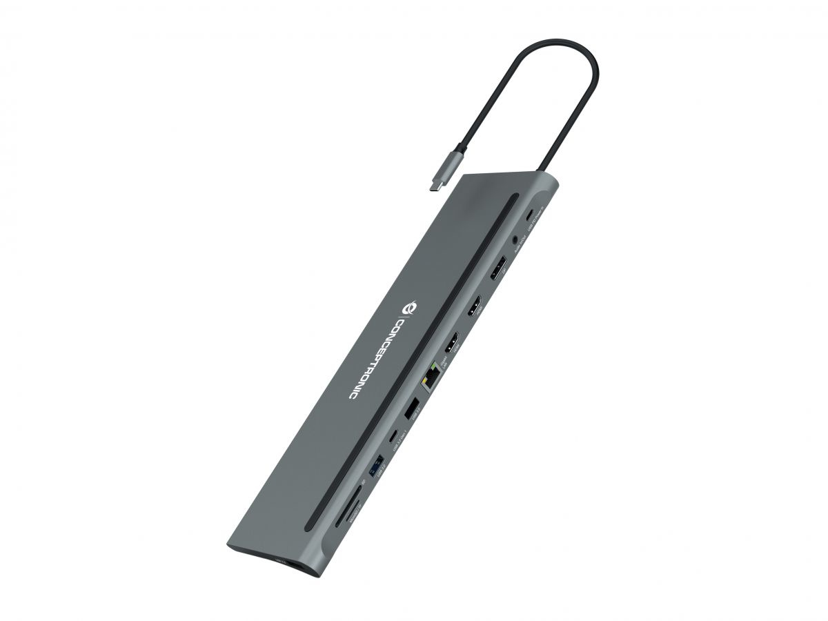 Conceptronic DONN17G | donn17g | Dockingstation - USB-C 3.2 Gen 1