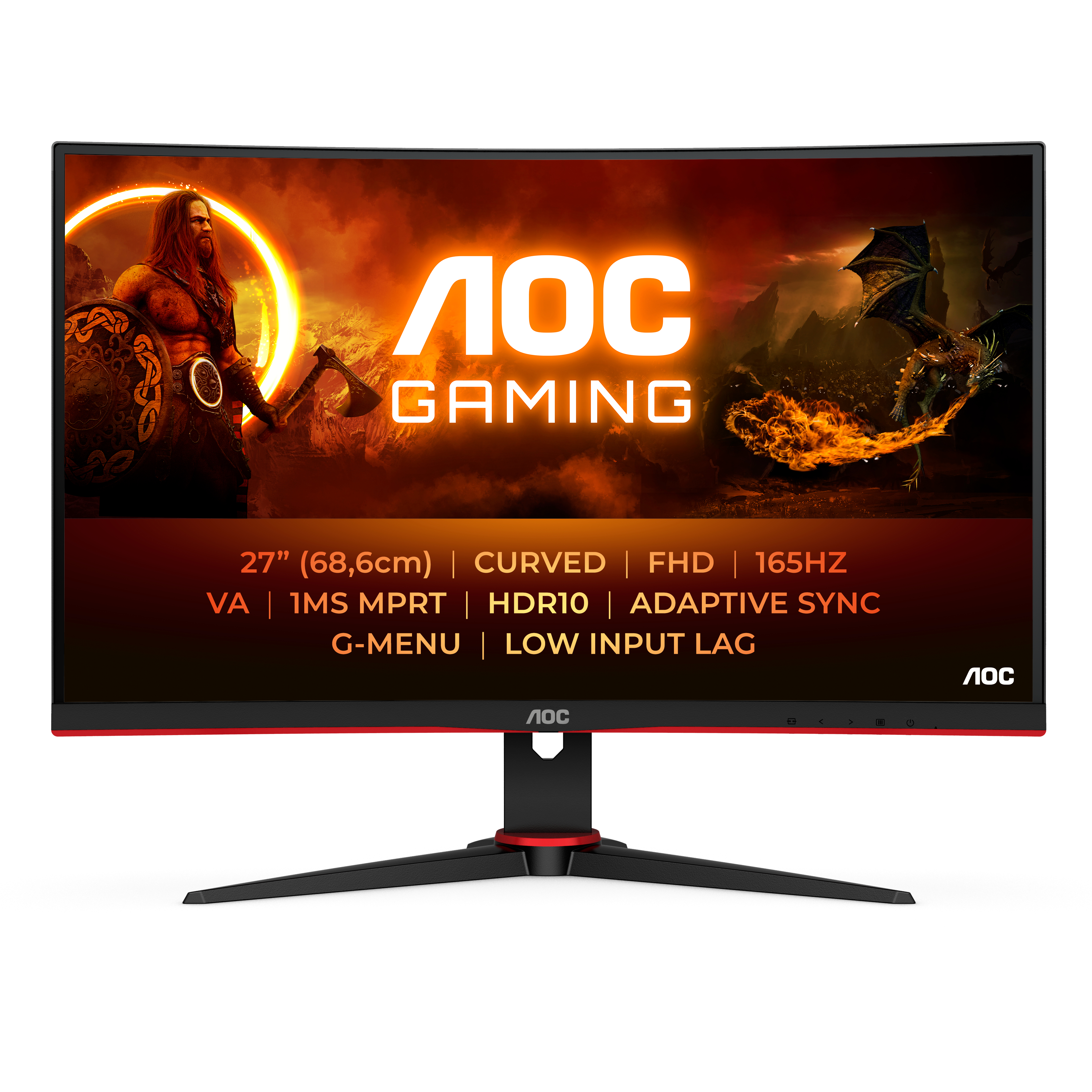 AOC Gaming C27G2E/BK | c27g2e/bk | LED-Monitor - Gaming