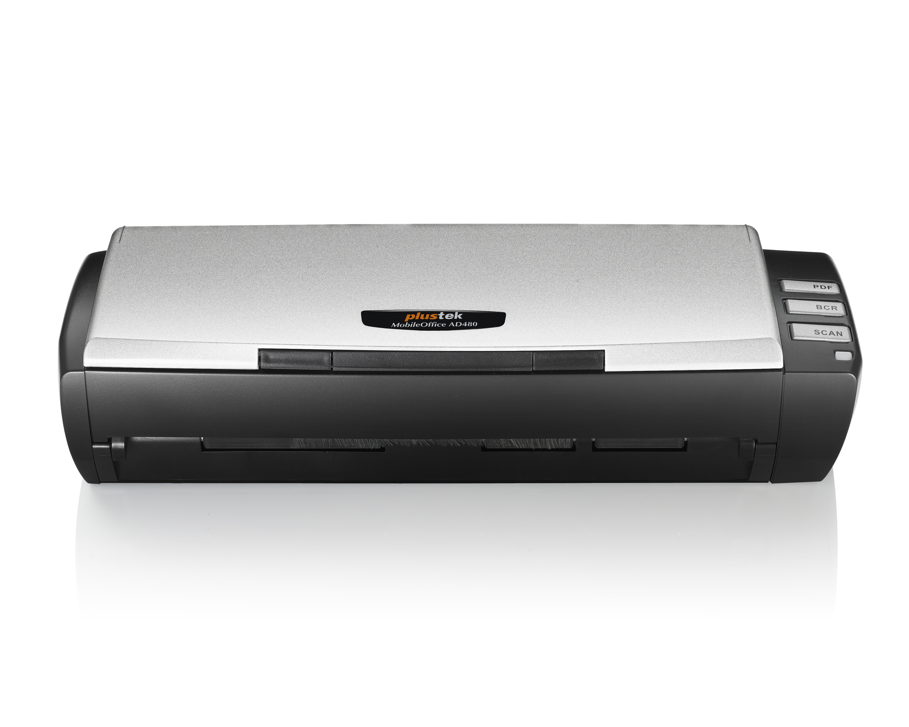 Plustek MobileOffice AD480 Handheld-Scanner 600 x 600 DPI A4 Schwarz, Silber