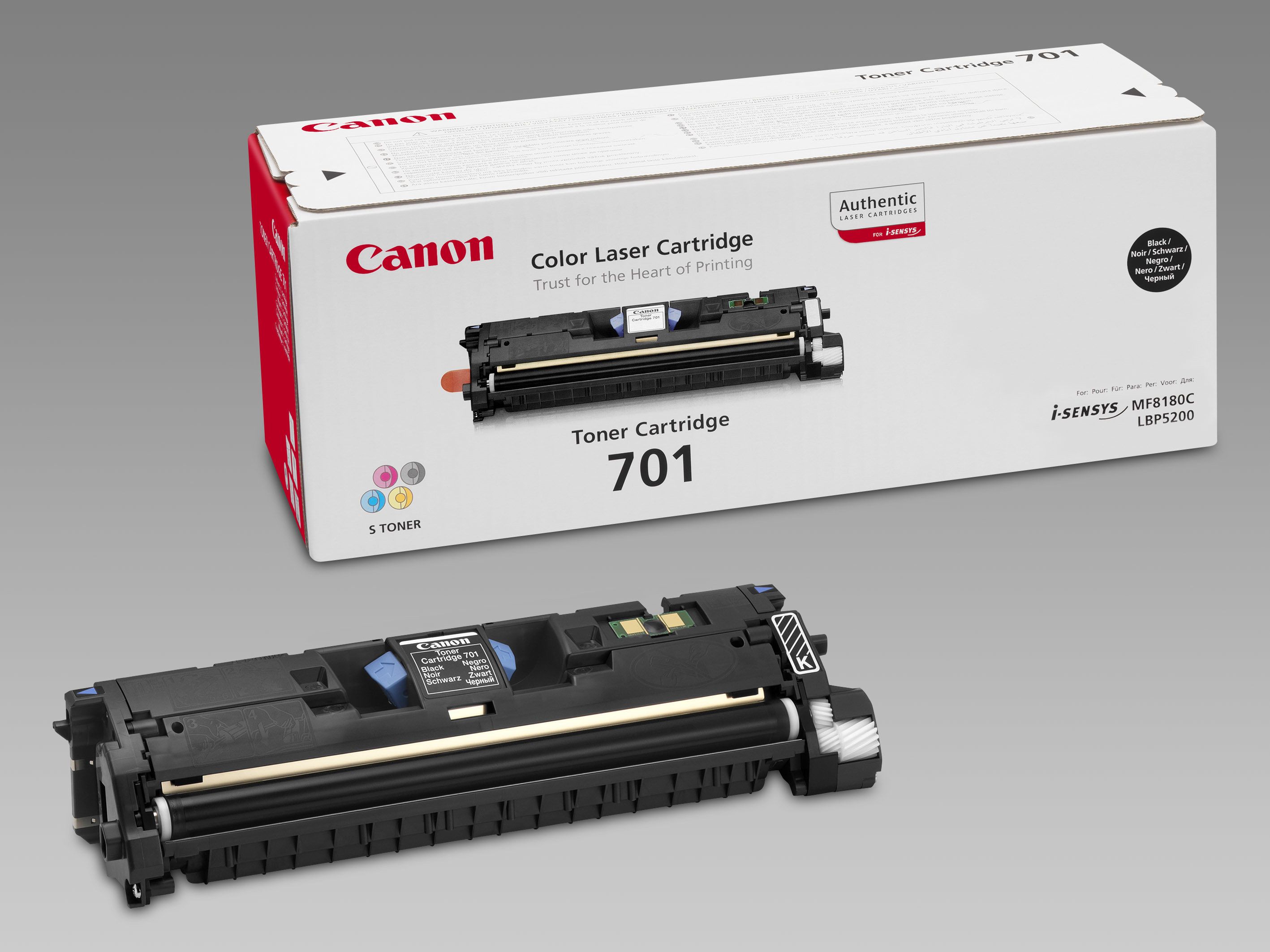 Canon Toner 701BK schwarz | 9287a003 |