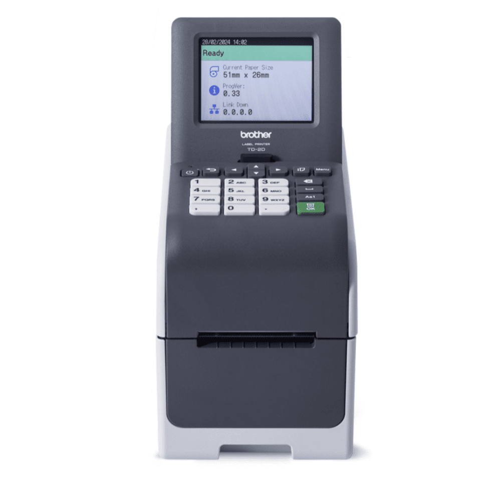 Brother TD-2350DSA 203 Etikettendrucker | td2350dsa203z1 | Etiketten-/Labeldrucker - Thermotransferdruck