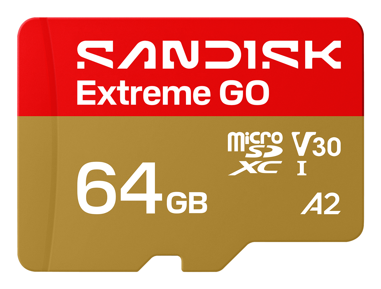 SanDisk Extreme GO MicroSDXC™ UHS-I Card - 64GB MicroSD Card - SDSQXGN-064G-GN6MN